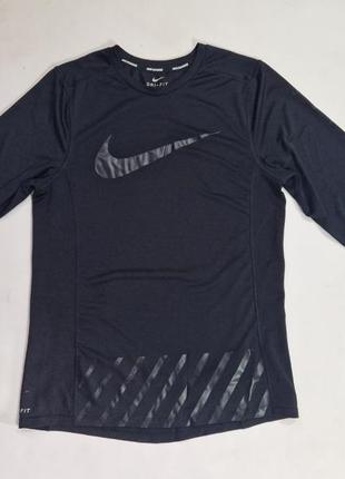 Шикарный спортивный лонгслив nike dri-fit