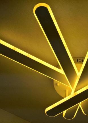 Люстра потолочная led 25331 белый 12х51х60 см.