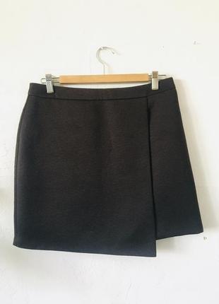 Мини юбка асимметричная