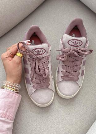 Кроссовки женские campus grey/pink