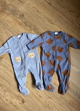 Флісові чоловічки next 0-3 міс