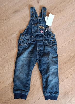 Джинсовый комбинезон