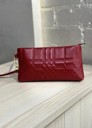 Косметичка кожаная