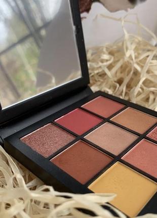 Палітра тіней  huda beauty warm brown obsessions.3 фото