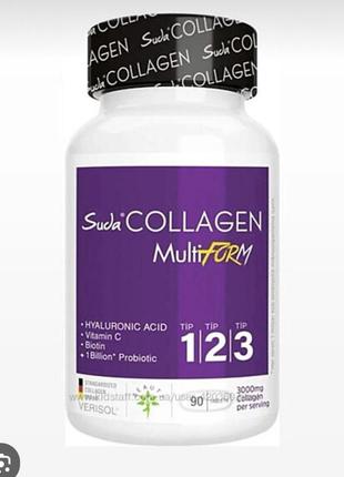 Suda collagen multi form 1,2,3. + віт. c