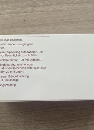 Lynparza olaparib 100mg 7