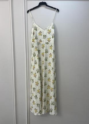 Zara платье миди, s, m9 фото