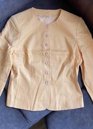 Льняний піджак новий
