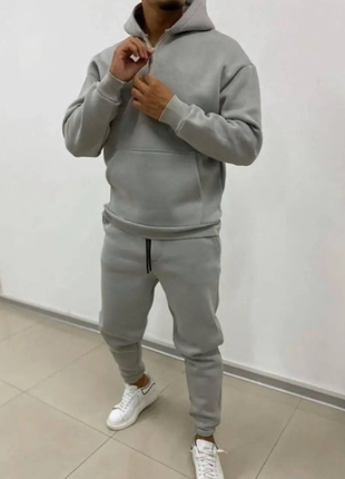 Костюм мужской трехнитка на флисе s 44-46, m 48-50, l52-54, 54-56  5 цветов sin826-807aве