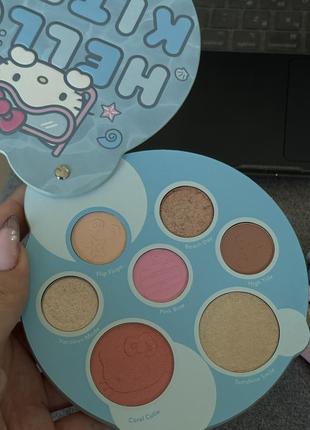 Палетка теней hello kitty sheglam
