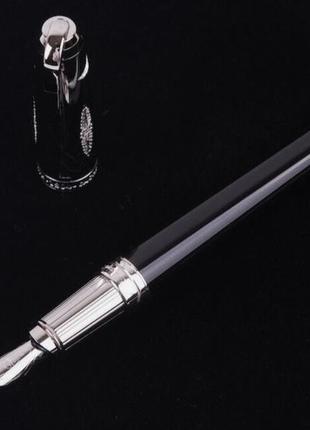 S.t. dupont napoleon limited edition platinum 18k gold nib fountain pen