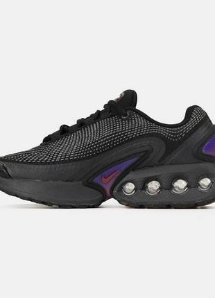 Кроссовки мужские nike air max dn black purple