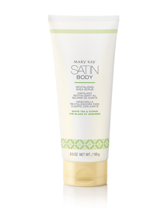 Обновляющий скраб для тела с маслом ши satin body®