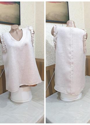 Льняна блуза. fhase eight.