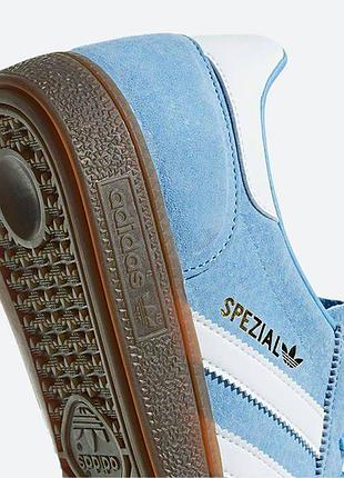 Кросівки жіночі adidas originals handball spezial navy blue4 фото