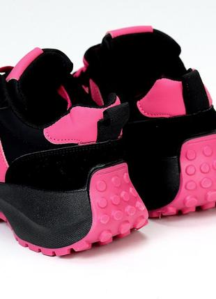 Женские кроссовки экозамша тта экокожа...