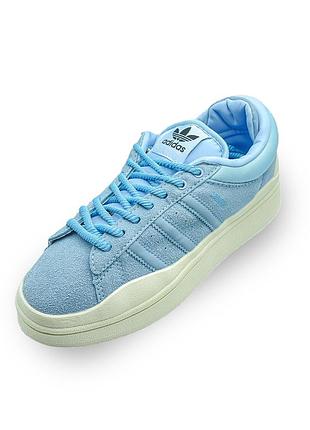 Кросівки жіночі adidas campus light bad bunny blue