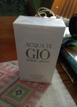 Парфюм giorgio armani acqua di gio (оригинал)5 фото