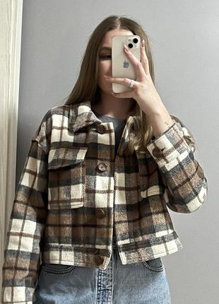 Утеплена коротка сорочка