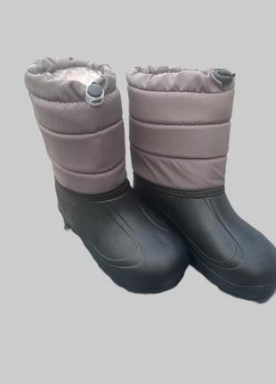 Детские зимние сапоги из пены дутики