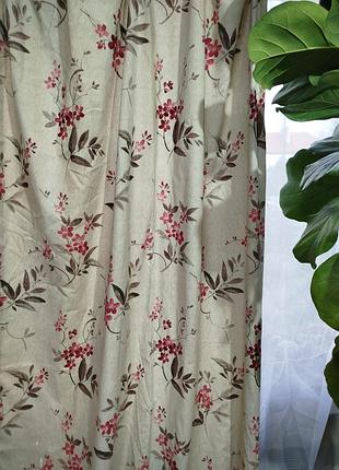 Готова штора на стрічці🍒