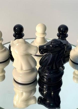 Шахові фігури з епоксидної смоли - індивідуальний підбір кольору, розкішний дизайн, арт. 809934