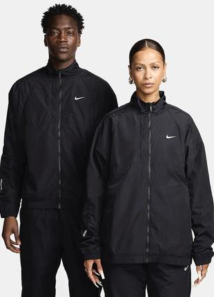 Nike nrg nocta track jacket woven (black / lt liquid lime)