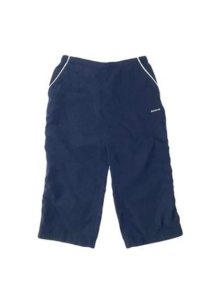 Женские спортивные синие бриджи фирмы reebok