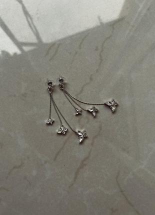 Серьги с бабочками