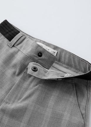 Классные серые брюки zara для мальчика 140 см3 фото