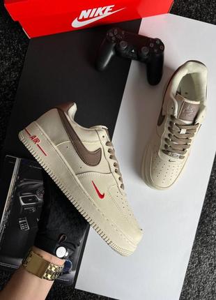 Чоловічі кросівки nike air force 1 low yohood rice beige