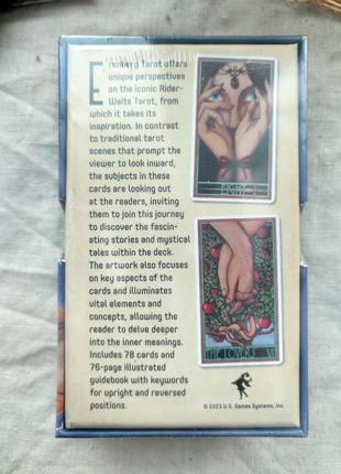 Таро эренберга erenberg tarot гадальные карты колода в плотной подарочной коробке 12х74 фото