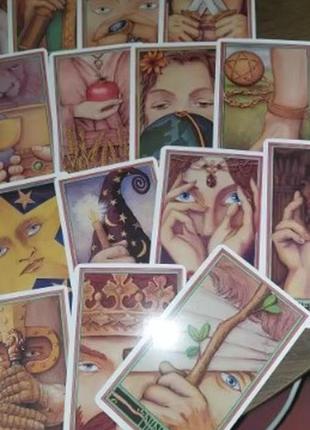Таро эренберга erenberg tarot гадальные карты колода в плотной подарочной коробке 12х77 фото