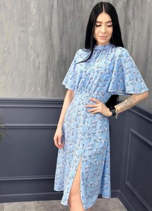 Короткое летнее льняное платье "mia" &lt;unk&gt; распродаж модели5 фото