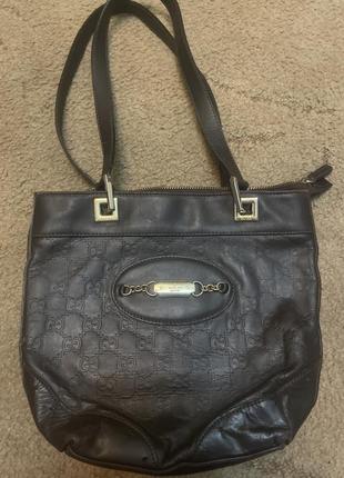 Сумка кожа монограмм италия