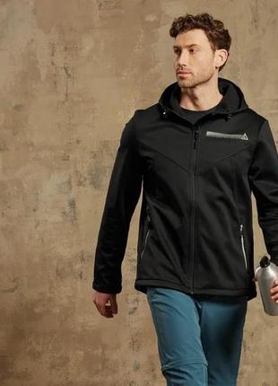 Куртка курточка  на флісі софтшел softshell хл 56/58 л 52/54