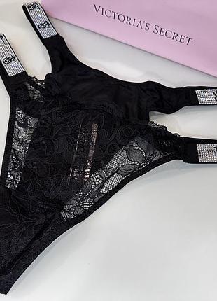 Трусики victorias secret с камушками