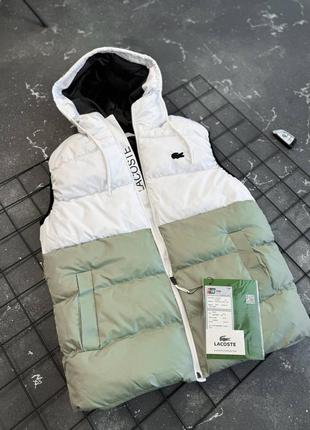 Топовая мужская жилетка lacoste