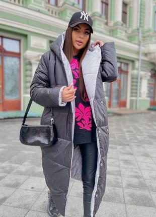 Двустороннее пальто