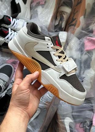 Travis scott x nike jordan cut thestar reverse mocha, кроссовки, кроссовки