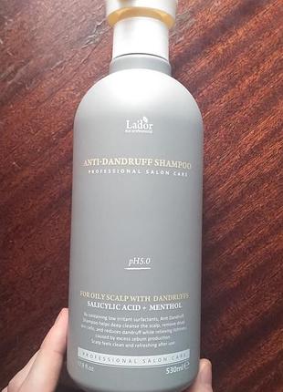 Шампунь против перхоти lador anti-dandruff shampoo 530ml