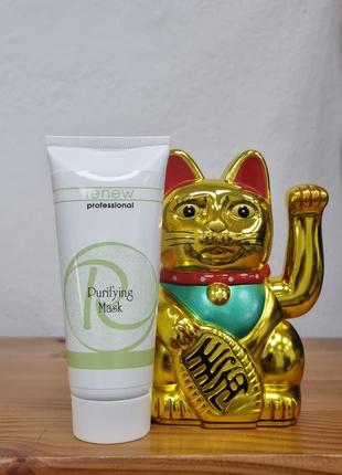 Поросуживающая и очищающая маска для лица renew purifying mask