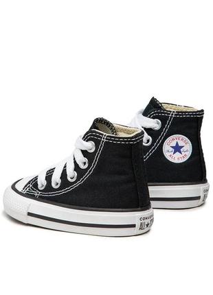 Дитячі кеди converse 23 чорні дитячі кросівки 23 конверси