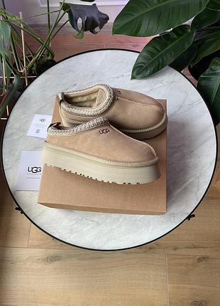 Ugg tasman platform beige 2