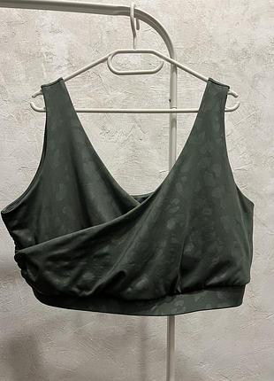 Спортивний топ f&f active  розмір xl xxl на пишні груди plus size батал великий бюст розмір