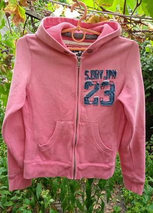 Кофта худи спортивная superdry