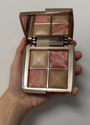Палетка для обличчя hourglass ambient lighting palette - golden rose edit
