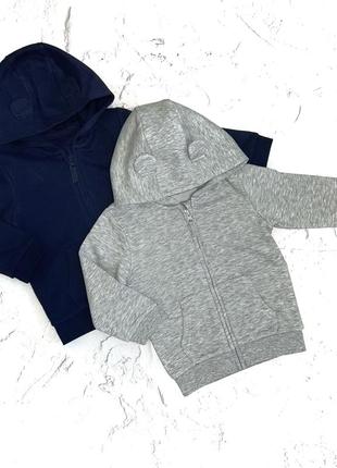 Кофта на мікрофлісі george з капюшоном (ціна за одну)