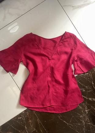 Льняна блуза