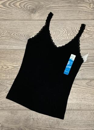 Білизняна майка з мереживом primark р. 38/10/s
